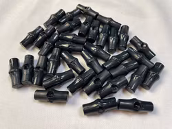 K356 Duffelknapp 28 mm svart