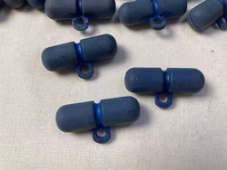 S890 Duffelknapp 31 mm blå (2:a sort)