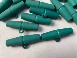 S883 Duffelknapp 38 mm grön (2:a sort)