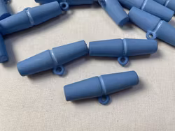 S883 Duffelknapp 38 mm blå (2:a sort)