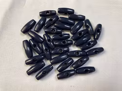 S881 Duffelknapp 24 mm mörkblå