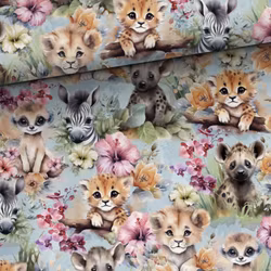 T6898 Trikå Tropiska djur (5 m)