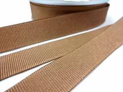 B437 Ripsband 18 mm beige (20m)