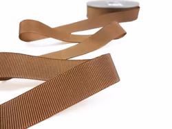 B437 Ripsband 18 mm beige (20m)