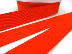 B437 Ripsband 18 mm röd (20m)