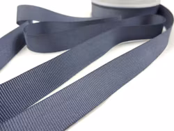 B437 Ripsband 18 mm grå (20m)