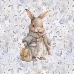 T6968 Joggingtyg Kanin med jacka  (40 x 50 cm) 5-pack