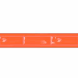 B737 Reflexband PVC 15 mm orange (50 m)