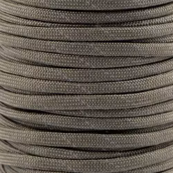 B469 Polyestersnodd med reflex 4 mm khaki (25 m)