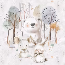 T6994 Joggingtyg Höstkänsla  (40 x 50 cm) 5-pack