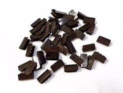 S851 Bandavslut 14 mm brun metall (50 st)