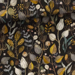 T6996 Trikå Gyllene blad (5 m)