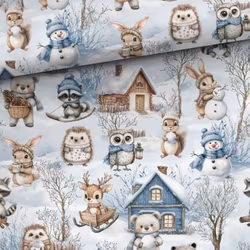 T7012 Trikå Vinterkompisar (5 m)