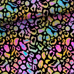 T7013 Joggingtyg Leopard neon  (5 m)