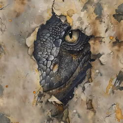 T7032 Joggingtyg Draköga  (55 x 73 cm) 5-pack