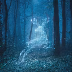 T7042 Joggingtyg Magiskt djur (55 x 73 cm) 5-pack