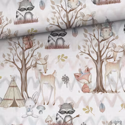 V1189 Bambumuslin Campingvänner  (5 m)