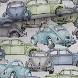 V1215 Bambumuslin Bilar (5 m)