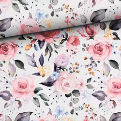 V1237 Bambuviscose Vackra blommor (5 m)