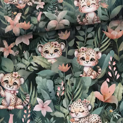 T7081 Joggingtyg Gepard i blad (5 m)