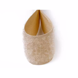 B340 Kardborrband 50 mm ljusbeige (mjuk) (25 m)