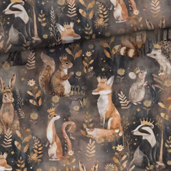 T7119 Joggingtyg Skogsdjur i gyllene skog (5 m)