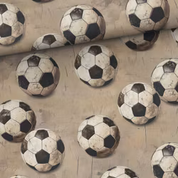 T7132 Joggingtyg Fotboll beige (5 m)