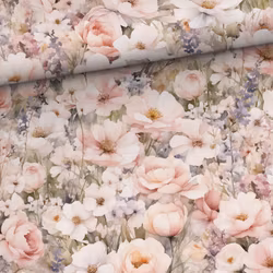 T7135 Trikå Sommarblom (5 m)