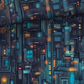 T7158 Joggingtyg Robotstaden (5 m)