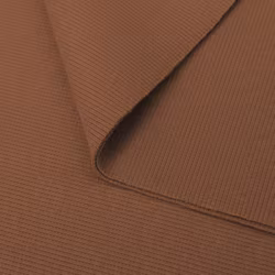 T6220 Ribbad mudd kolabrun (1 m)