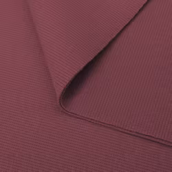 T6220 Ribbad mudd plommonlila (1 m)