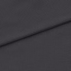 T6220 Ribbad mudd mörkgrå (1 m)