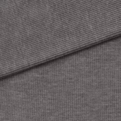 T6220 Ribbad mudd gråmelerad (1 m)