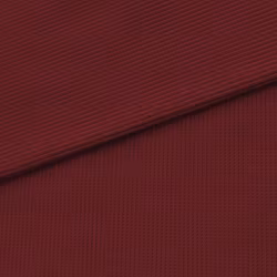 T6220 Ribbad mudd vinröd (1 m)