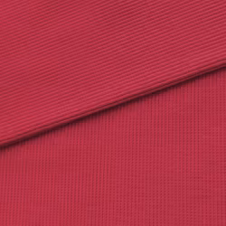 T6220 Ribbad mudd hallonröd (1 m)