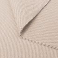 T6220 Ribbad mudd ljusbeige (1 m)
