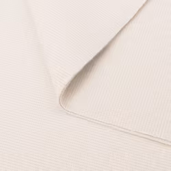 T6220 Ribbad mudd gräddvit (1 m)