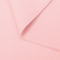 T6220 Ribbad mudd ljusrosa (1 m)