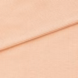 T6220 Ribbad mudd aprikos (1 m)