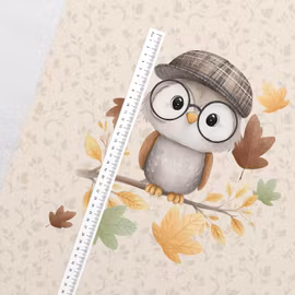 T7163 Joggingtyg Höstmys med Ugglis (40 x 50 cm) 5-pack