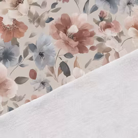 T7171 Joggingtyg Blomsterharmoni (5 m)