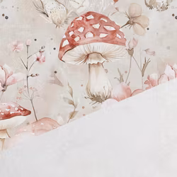 T7172 Trikå Äng med flugsvampar (5 m)