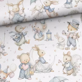 V1291 Bomullsväv Drömlandet (5 m)