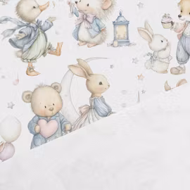 V1291 Bomullsväv Drömlandet (5 m)