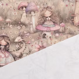 V1292 Bomullsväv Drakriket (5 m)