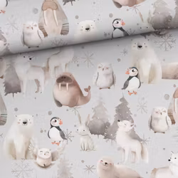 T7178 Trikå Polarkompisar (5 m)