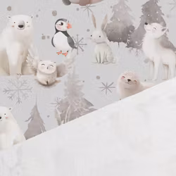 T7178 Trikå Polarkompisar (5 m)