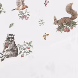 V1295 Bomullsväv Skogsdjurens bärglänta (5 m)