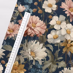 T7192 Joggingtyg Blommor i skymning (5 m)