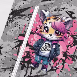 T7196 Joggingtyg Coola Streetkatten  (55 x 73 cm) 5-pack